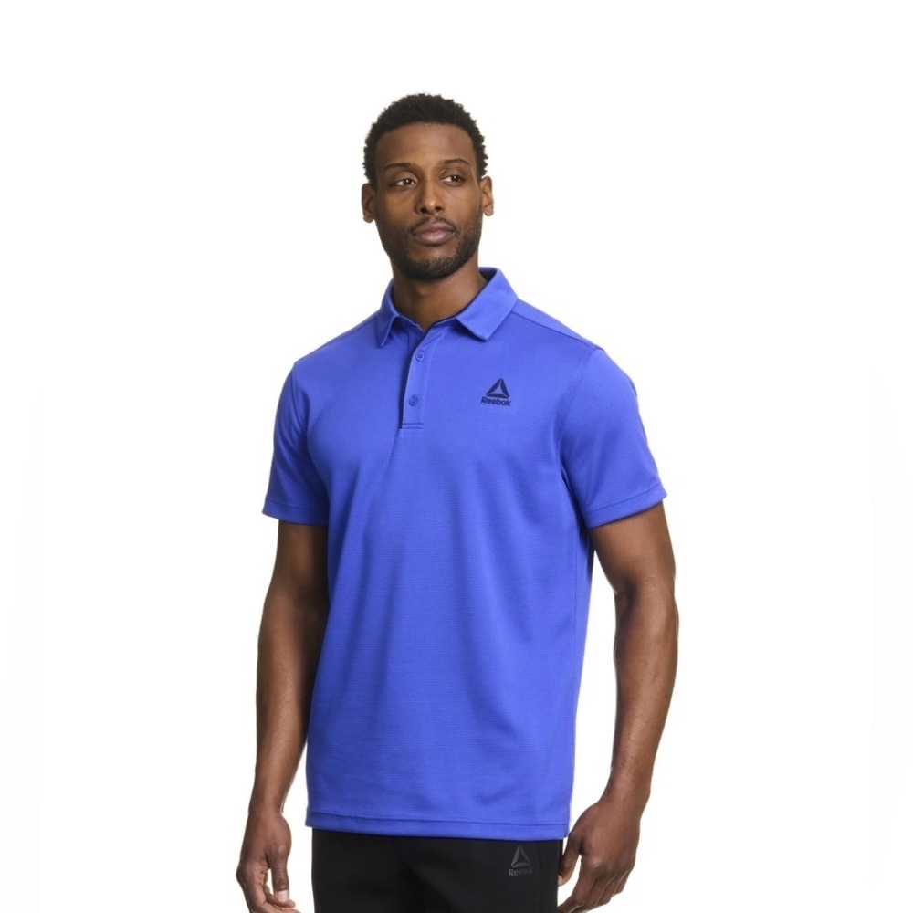Reebok Men's Vibrant Blue Polo